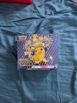 Pokemon TCG Scarlet & Violet Surging Sparks FACTORY SEALED Elite Trainer Box ETB - Image 1