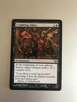 Crumbling Ashes - Eventide (EVE) - NM - MTG *Combined Shipping - Image 1