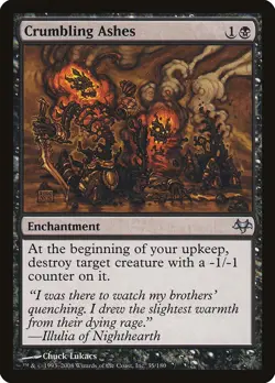 Crumbling Ashes - MTG EVE Eventide - LP/NM - Image 1