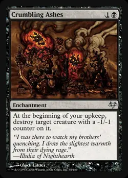 Crumbling Ashes X1 - NM - Eventide MTG Magic The Gathering English - Image 1