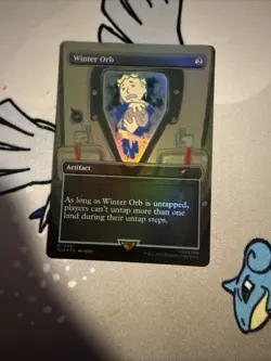 MTG Winter Orb *RAINBOW FOIL* Secret Lair x Fallout Vault Boy 1486 NM - Image 1