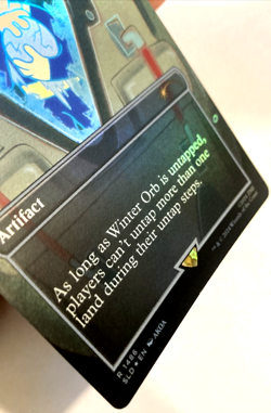 MTG Winter Orb *RAINBOW FOIL* Secret Lair x Fallout Vault Boy 1486 NM - Image 2