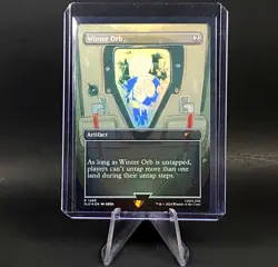 MTG Fallout Vault Boy Winter Orb Rare Foil Secret Lair Magic The Gathering - Image 1