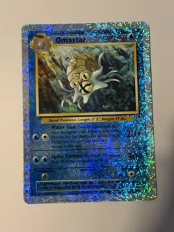 Omastar Reverse Holo 58/110 Legendary Collection 2002 WOTC Vintage Pokemon LP! - Image 2