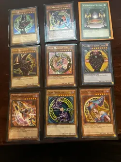 King of Games: Yugi’s Legendarys Decks Dark Magician Card Lot Yu-Gi-Oh Cards - Image 1