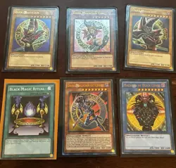 King of Games: Yugi’s Legendarys Decks Dark Magician Card Lot Yu-Gi-Oh Cards - Image 2
