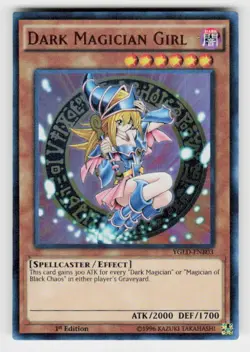 King of Games: Yugi's Legendary Decks #YGLD-ENB03 Dark Magician Girl (B) - Image 1