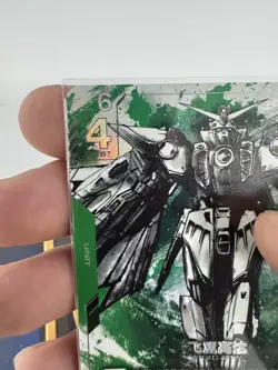 Chinese-Wing Gundam ST02-001 LR+ GUNDAM CARD GAME Ver.β Beta Parallel Card Rare - Image 4