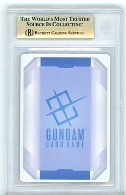 BGS Pristine 10 Gundam Card Game Wing Gundam ST02-001 LR - Gundam Beta 2024 - Image 2