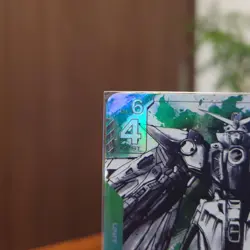 Gundam Card Game limited Box Ver.β ST02-001 LR+Wing Gundam Japanese FOIL - Image 3