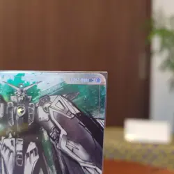 Gundam Card Game limited Box Ver.β ST02-001 LR+Wing Gundam Japanese FOIL - Image 4