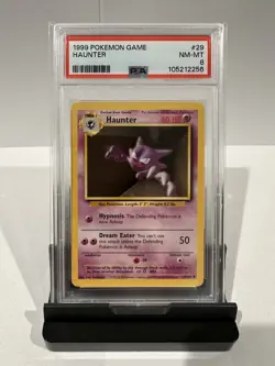 Pokemon Haunter Base Set Unlimited 29/102 - PSA 8 NM-Mint - Image 3