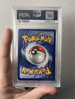 Pokemon 1999 Haunter Fossil Set Unlimited HOLO 6/62 PSA 8 NM-Mint - Image 2