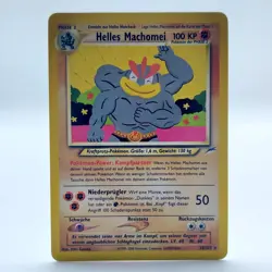 Pokemon TCG Karte - Helles Machomei / Light Machamp 25/105 Neo Destiny Deutsch - Image 1