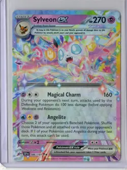 Pokemon Card Sylveon ex 086/191 Double Rare Surging Sparks Near Mint - Image 1