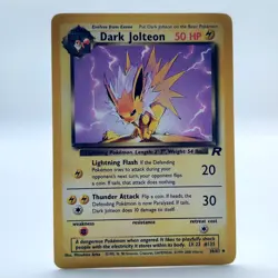 Pokemon TCG Karte - Dark Jolteon 38/82 LV. 23 - Team Rocket Englisch - Image 1