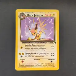 Pokemon TCG Karte - Dark Jolteon 38/82 LV. 23 - Team Rocket Englisch - Image 2