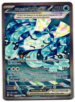 Wellspring Mask Ogerpon ex 213/167 - Twilight Masquerade Pokemon TCG - M/LP Card - Image 1