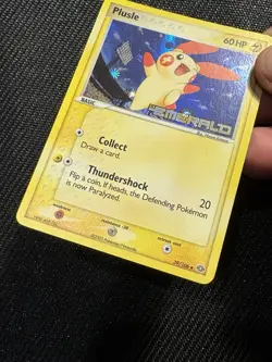 Pokemon TCG Plusle EX Emerald Reverse Holo Stamped 39/106 Beautiful Card - Image 2