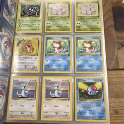 Binder Pokemon Card Collection Lot Wotc Vintage Full Art Base Set More Rares - Image 3