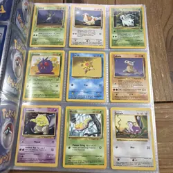 Binder Pokemon Card Collection Lot Wotc Vintage Full Art Base Set More Rares - Image 5