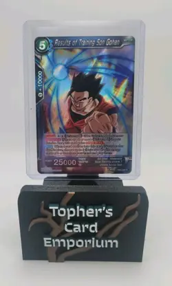 Results of Training Son Gohan - Foil - Dragon Ball Super Card Game - #TB-028 R - Image 1