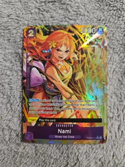 Nami Parallel Alt Art English PRB02-012 The Best Vol. 2 One Piece Card - Image 1