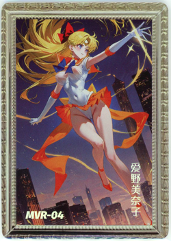 ❤SAILOR VENUS - Goddess Story Anime Waifu Card - NO DOUBT GETTING WET - MVR-04 - Image 1