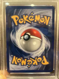 Pokemon Gyarados Holo Unlimited Rare Card 7/130 Base Set 2 PSA 8 - Image 3