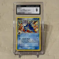 CGC 9 MINT Bagon 43/101 EX Dragon Frontiers Pokemon Card 2006 - Image 1