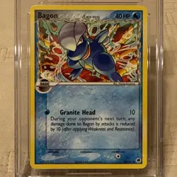 CGC 9 MINT Bagon 43/101 EX Dragon Frontiers Pokemon Card 2006 - Image 3