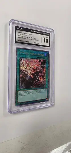 CGC 10 Yugioh Card: Sky Striker Mobilize - Engage ! Quarter Century Secret Rare - Image 3