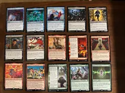 (38) Magic The Gathering Magic | Marvel SpiderMan Rare Card Lot | No Duplicates - Image 1