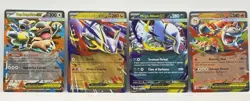 Lot of 4 Pokemon Double Rare EX Cards Mega Kangaskhan, Latias, Absol, Camerupt - Image 1