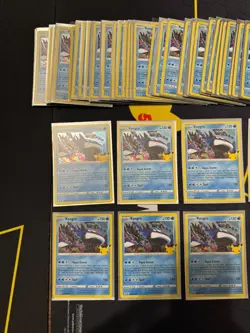 Pokemon 25th Anniversary Pokemon TCG Celebrations Kyogre lot, 63 cards - Image 2