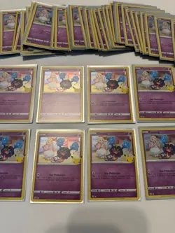 Pokemon 25th Anniversary Pokemon TCG Celebrations Cosmog Lot, 63 cards - Image 3