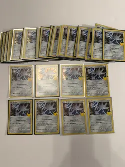 Pokemon 25th Anniversary Pokemon TCG Celebrations Dialga Lot, 62 cards - Image 1