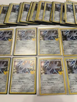 Pokemon 25th Anniversary Pokemon TCG Celebrations Dialga Lot, 62 cards - Image 3