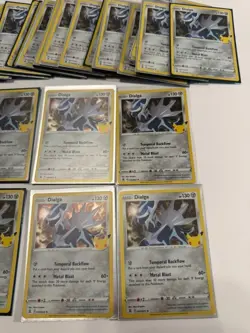 Pokemon 25th Anniversary Pokemon TCG Celebrations Dialga Lot, 62 cards - Image 4