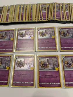 Pokemon 25th Anniversary Pokemon TCG Celebrations Cosmoem Lot, 68 cards - Image 3
