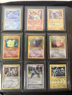 Vintage Pokemon Card Collection - No Binder Lot 2 Pages - US (Lot #5) - Image 1