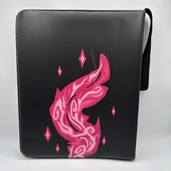 Pokemon Sylveon & Eevee Binder For Card Collecting 40 Sleeves Zipper Wrist Strap - Image 2