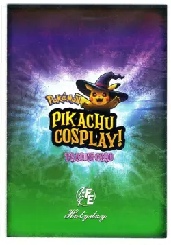 POKEMON PIKACHU COSPLAY CARD - HOUSE OF 1000 CORPSES * GALAXY HOLO - Image 2