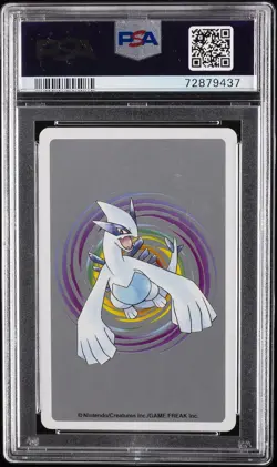 2000 POKEMON SILVER VERSION PLAYING CARDS 4 OF SPADES #162C FURRET PSA 10 - Image 2