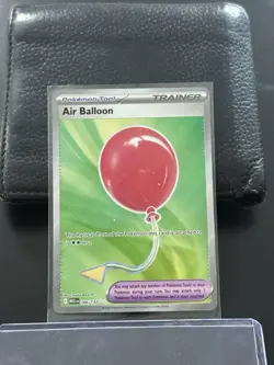 Pokemon TCG Air Ballon Full Art Mega Evolutions Card #166/132 NM/M Condition - Image 1