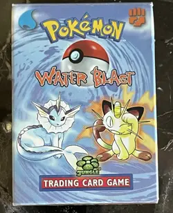 Wizards of the Coast Trading Card Game Jungle VAPOREON Holo Theme Water Blast 742818060660 - Image 1