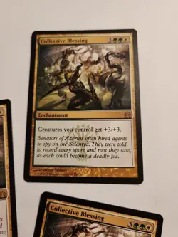 MTG 4x x4 Collective Blessing - Return to Ravnica Card # 150 Playset - Image 4
