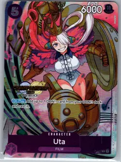 Uta (CS 2023 Event Pack) P-031 English One Piece Promotion - One Piece Card - NM - Image 1