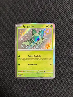 Sprigatito 076 Sv: Scarlet & Violet Promo Cards Holo - Image 1