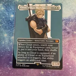 Cloud, Midgar Mercenary (REGULAR) x1 - MTG Final Fantasy FIN #375 - Image 1